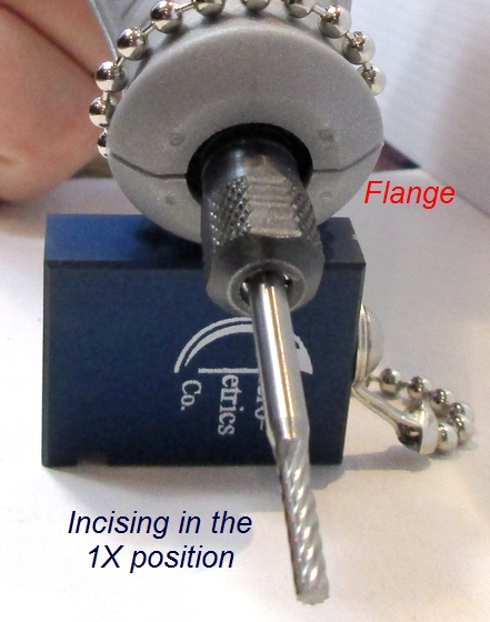 Using the Microgroover in the 1x position